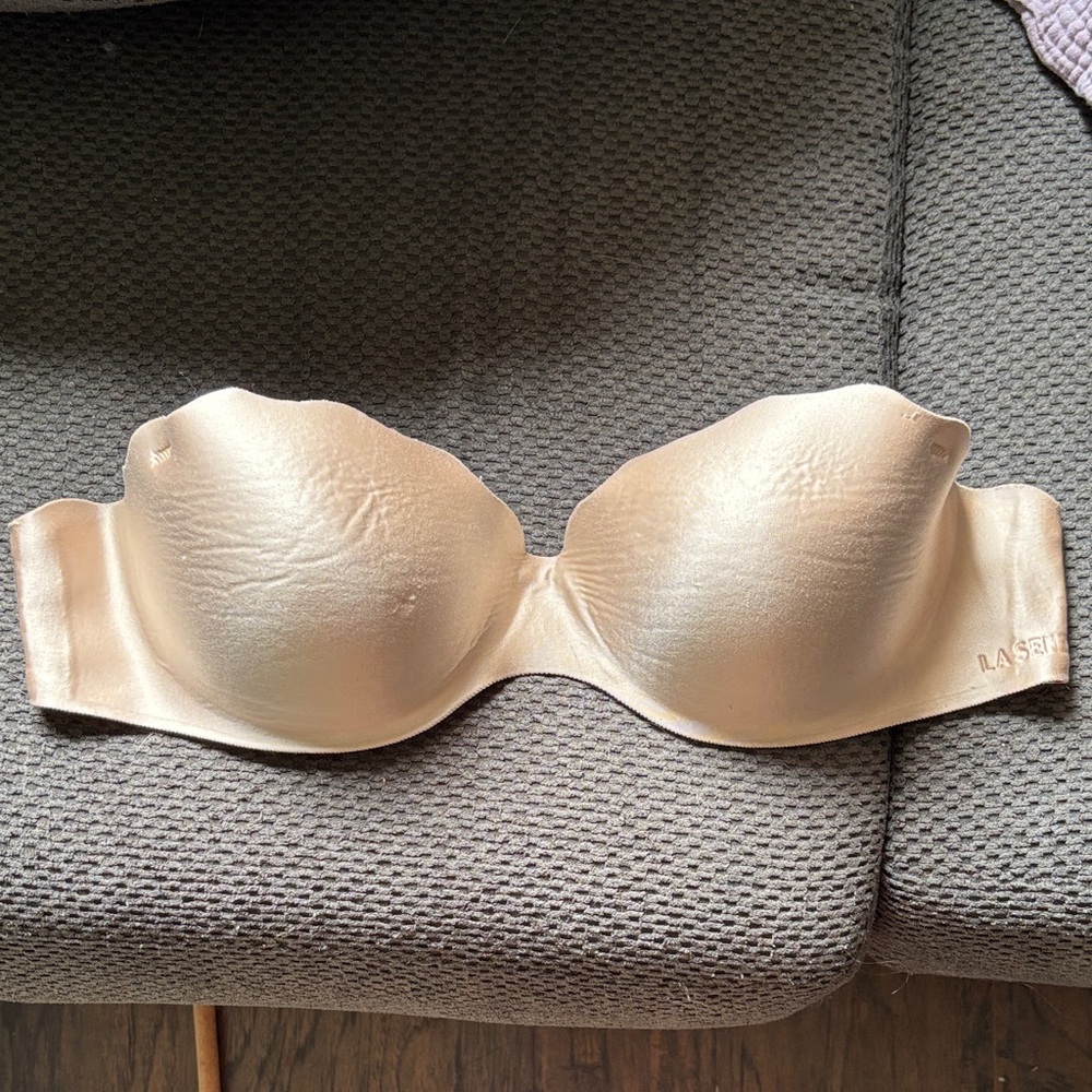 La SENZA Gold Strapless Bra